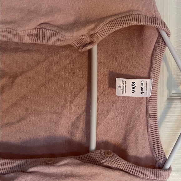 Carter's Blush Ruffle Sweater - Picture 3 of 5